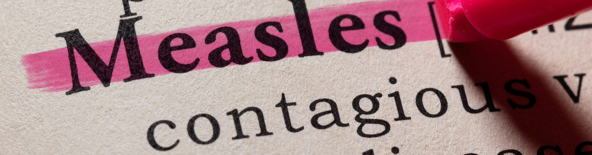 Measles Web Banner